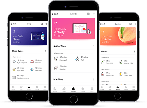 Health and fitness application