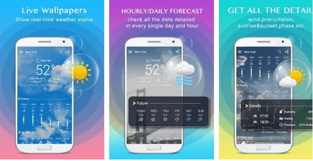 Weather forecast app