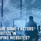 What are some factors to prioritize in developing websites?