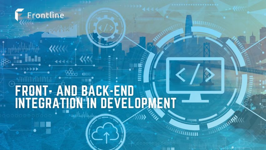 Combining the two sides of web development has great advantages.