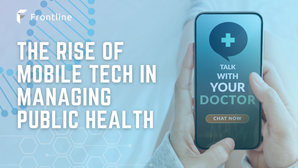 Mobile apps have helped rapid development in commerce. How can it help in public health management?