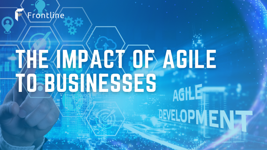 Agile does more to businesses than improving the software development process.