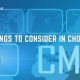 Your CMS should work for you, not the other way around. Learn what essential things your CMS should have before choosing.